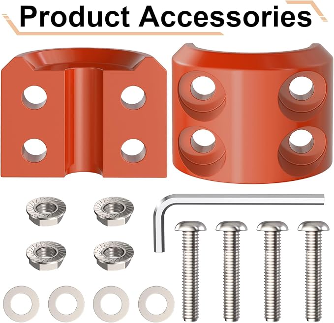 BFXM Winch Stopper for Cable, Rubber Winch Cable Stopper with Allen Wrench to Protect Winch Rope from Wear and Tear, Winch Accessories for ATV, UTV, Truck (Orange)