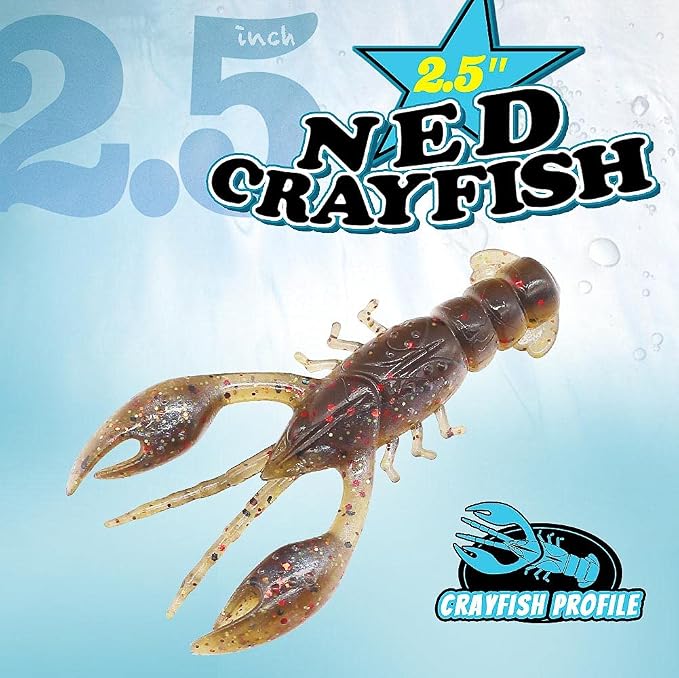Ned-Rig-Kit-Finesse-Baits-Soft-Plastic-Worms-Fising-Lure for Bass Stick Swimbait Minnow Crawfish Lures Shroom Ned Jig Head Kit