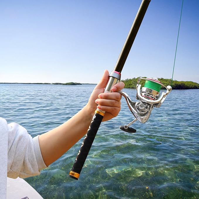 Sougayilang Saltwater Spinning Reel,CNC Aluminum Spool,Max Drag 33LB,Oversize Grip,5.5:1 Gear Ratio, 11+1 Stainless-Steel BB, Freshwater Fishing Reel.