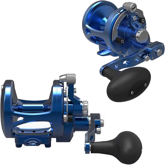 Avet MXL G2 5.8:1 Single Speed Reel - Right-Hand - Blue