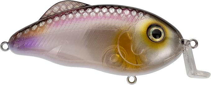 Strike King Hybrid Hunter Crankbait Fishing Lure, 1 oz, Reflective 3D Eyes