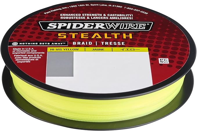 SpiderWire Stealth Braid Fishing Line