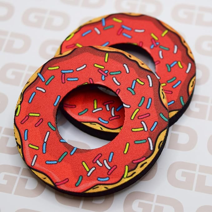 Doughnut Collection - Gripdonuts.com Premium MX BMX Dirt Bike Motorcycle Grip Donuts (13 Variations)