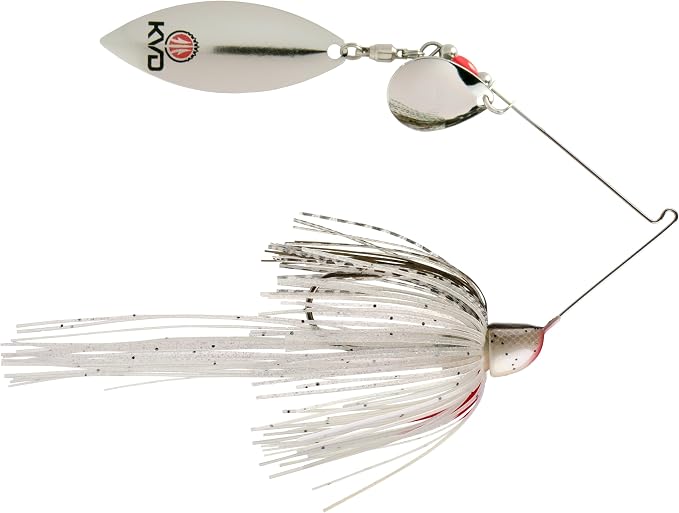 Strike King KVD Finesse Spinnerbait Fishing Lure, Perfect Skirt