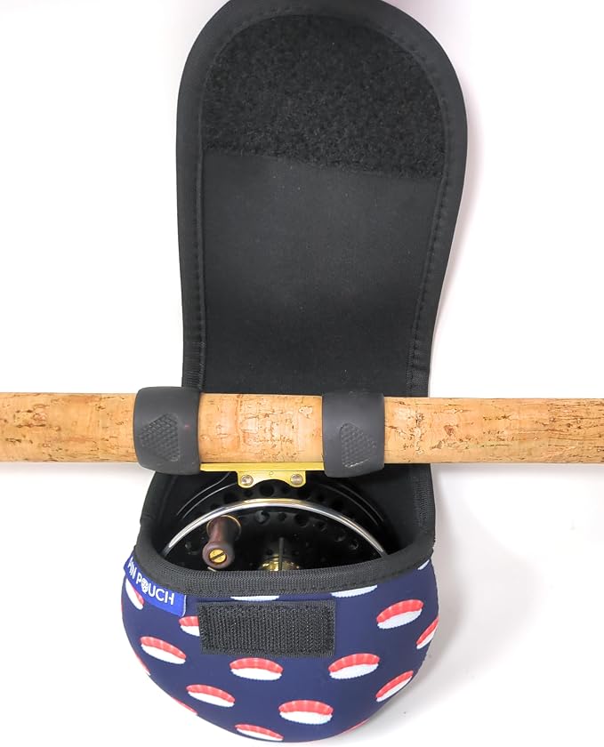 Fishing Reel Cover Reel Case Bag Pouch | Neoprene Material | for Centerpin, Fly, Ocean Reels