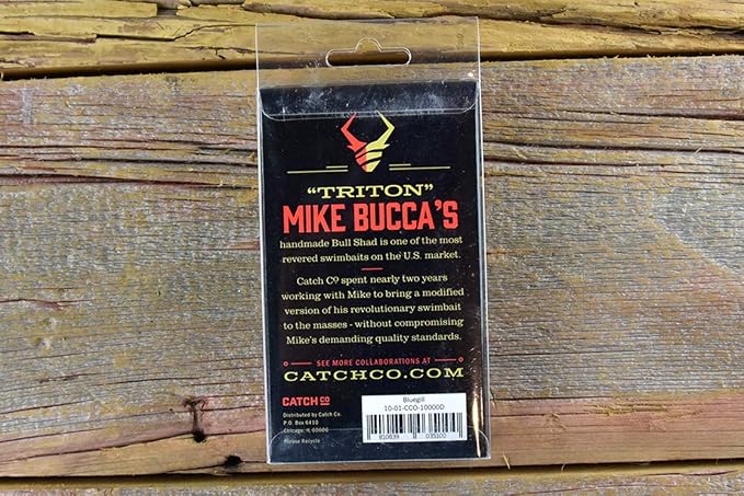 Catch Co Mike Bucca Baby Bull Shad Swimbait 3.75" 1/2 oz