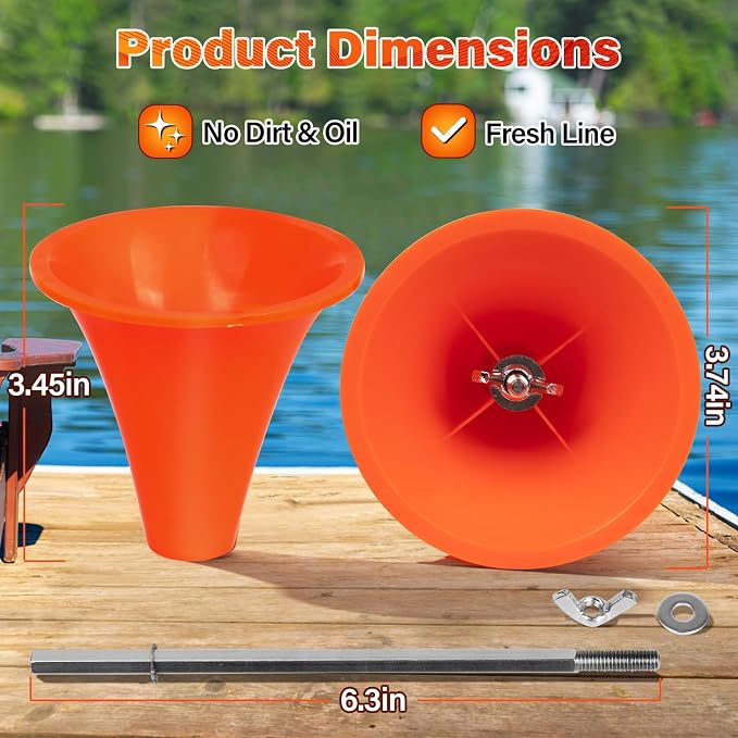 Power Drill Fishing Line Stripper & Spooler Tool, Fast Line Removal & Rewinding, Tangle-Free Line Management, Aluminum & Stainless Steel, Compact Portable Design for Fishing Reels & More