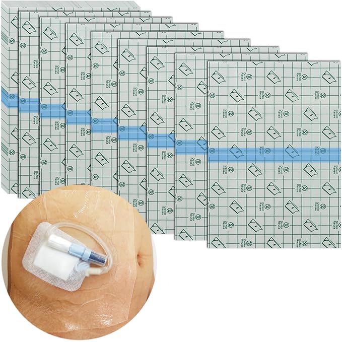 Waterproof Dialysis Catheter Shower Cover Large Coverage Shields for Peritoneal Dialysis Port Accessories PD Chest Catheter Central PICC Line Feeding Tube 12"x14"(Pack of 14)