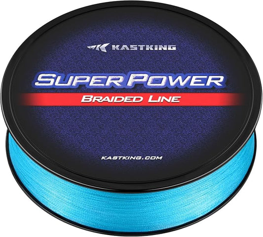 KastKing SuperPower Braided Fishing Line - Abrasion Resistant Braided Lines – Incredible Superline – Zero Stretch – Smaller Diameter – A Must-Have!