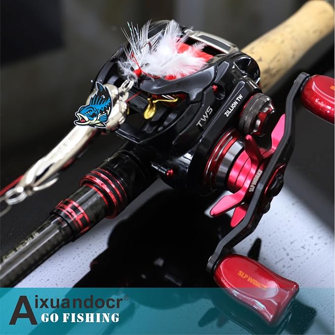 Bass Fishing Lure, Fishing Spoons, Topwater Fishing Lures with Trebles Hooks, Trout Fishing Lures, Fishing Tackle for Freshwater and Saltwater, Fishing Gifts for Men