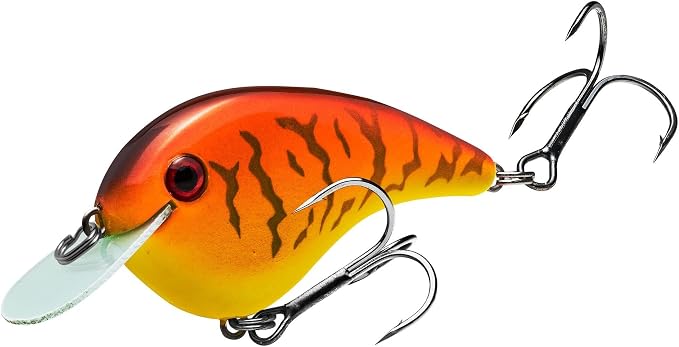 Strike King Chick Magnet Jr. Crankbait Fishing Lure, 1/4 oz, Dives 4-6 Feet, Premium Hooks