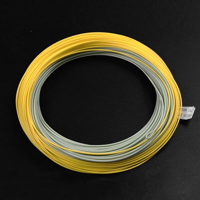 SF Fly Fishing Line with Two Welded Loops Weight Forward Floating Fly Lines Trout 90FT WF2 3 4 5 6 7 8 9F Multi-Color Freshwater