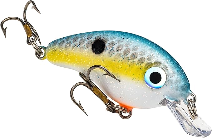 Strike King Bitsy Pond Minnow Crankbait Fishing Lure, 3/32 oz, Irresistible to Fish