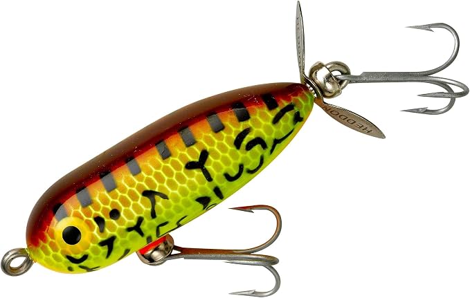 Heddon Torpedo Prop-Bait Topwater Fishing Lure with Spinner Action