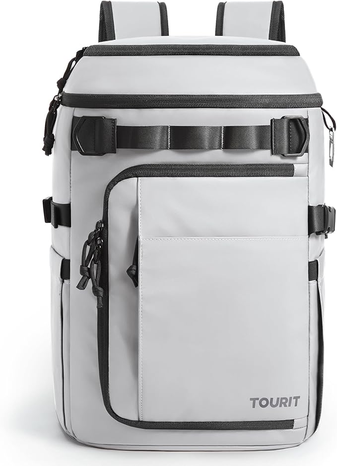 TOURIT Cooler Backpack 32 Cans Large Capacity Insulated Backpack Cooler Bag for Men Women to Picnic, Hiking
