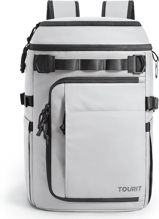 TOURIT Cooler Backpack 32 Cans Large Capacity Insulated Backpack Cooler Bag for Men Women to Picnic, Hiking