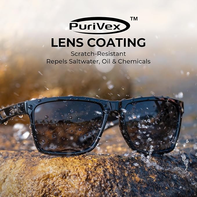 KastKing FlatRock Polarized Sport Sunglasses for Men and Women, Ideal for Driving Fishing Cycling Running, UV Protection