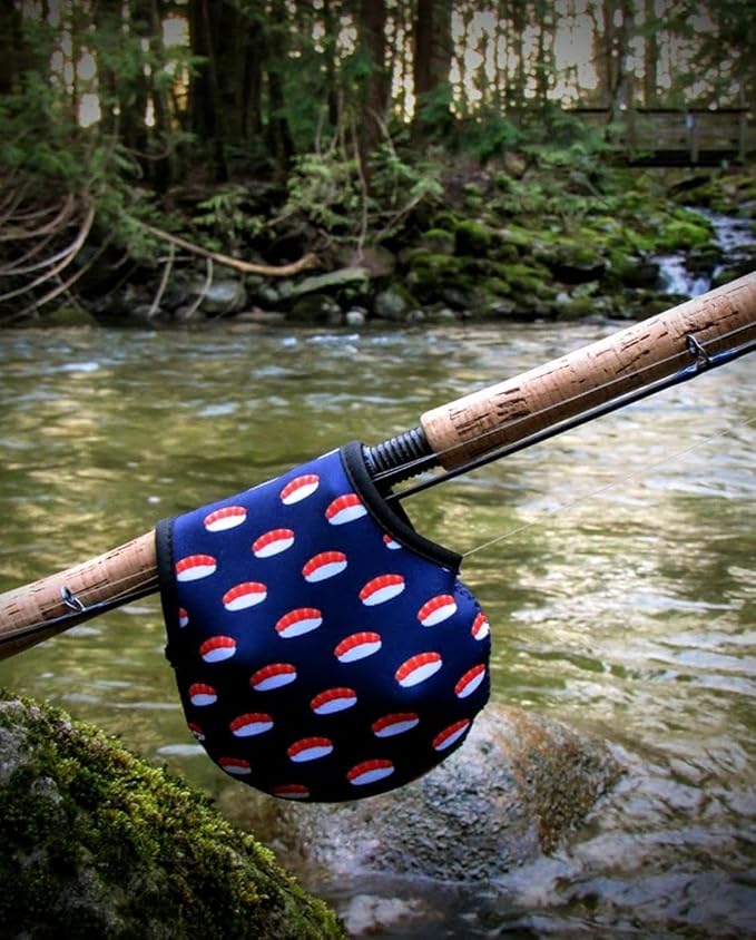 Fishing Reel Cover Reel Case Bag Pouch | Neoprene Material | for Centerpin, Fly, Ocean Reels