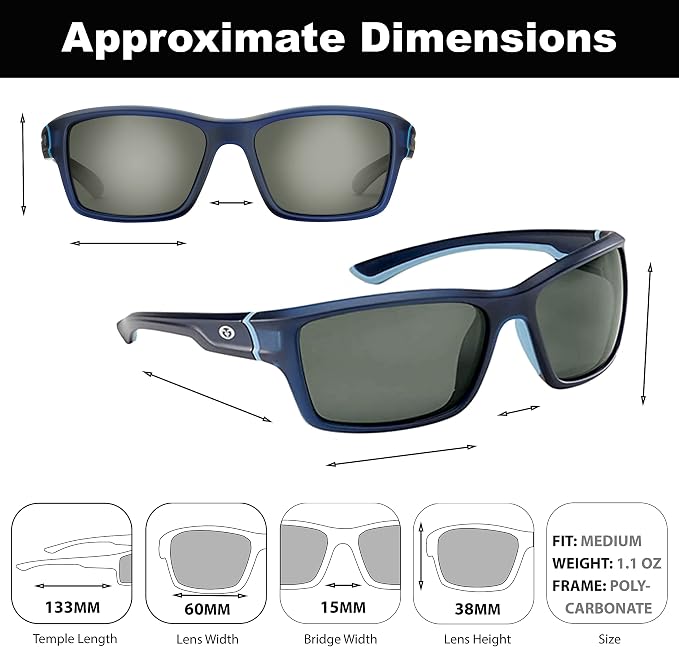 Flying Fisherman Cove Polarized Sunglasses with 100% UV Protection