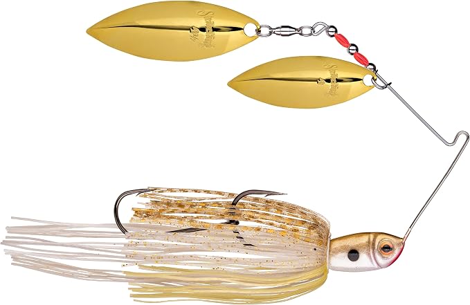 Strike King Premier Plus Spinnerbait,Golden Shiner