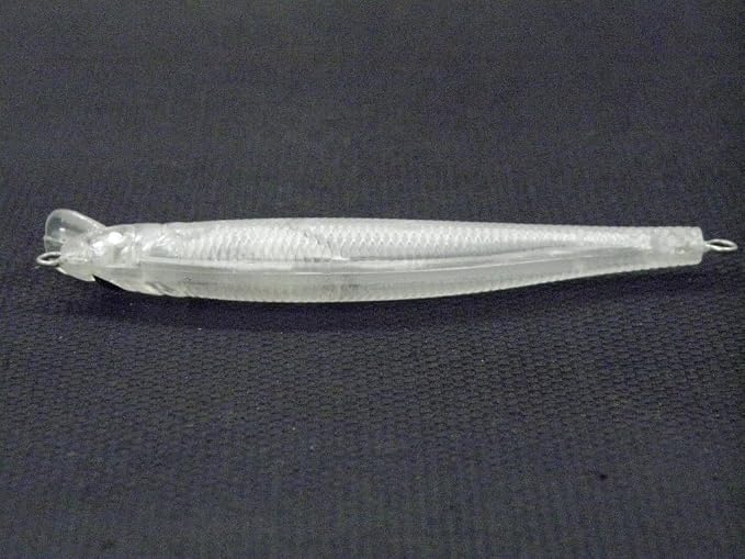 10 Blank Unpainted Minnow Crankbait Topwater Lipless Jerkbait Fishing Lures V3