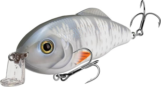 Strike King Hybrid Hunter Crankbait Fishing Lure, 1 oz, Reflective 3D Eyes