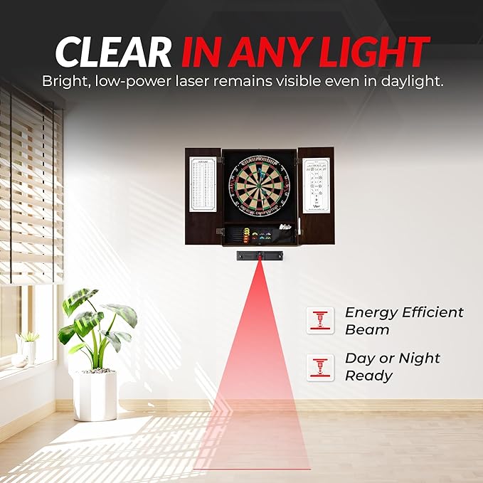 Viper Laser Throw Line Markers – Battery-Operated Precision Oche Lights in Multiple Styles