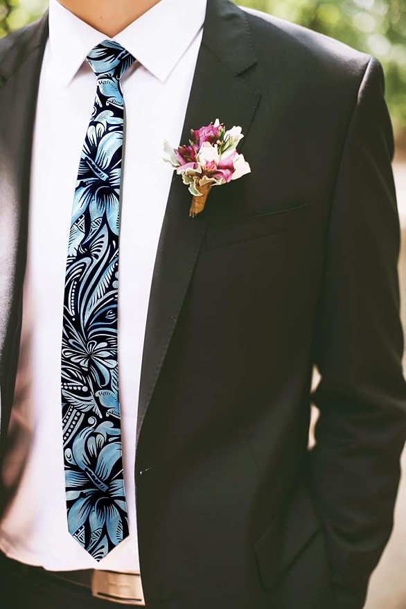 Men's Ties Slim Necktie Skinny Ties For Men Adjustable Neck Ties for Men
