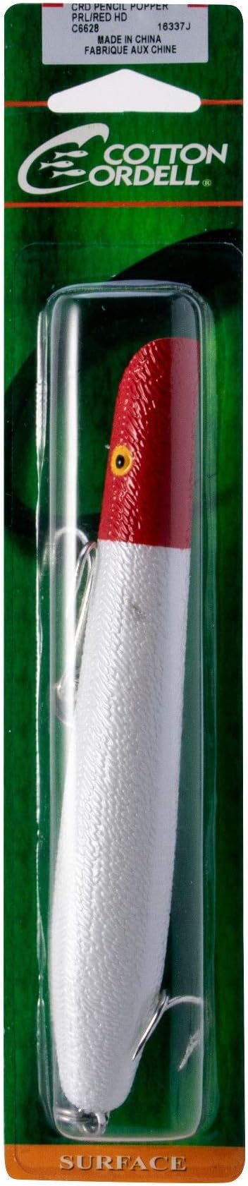 Cotton Cordell Pencil Popper Topwater Fishing Lure