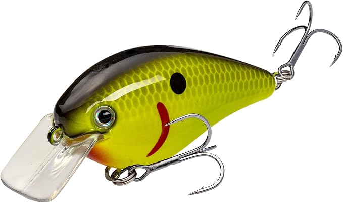 Strike King KVD 1.5 Hard Knock Fishing Lure, 3/8 oz, 3D Lifelike Eyes
