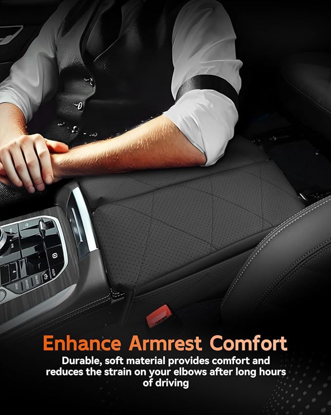 CDEFG for BMW X5/X6/X7 2020-2025 2026 Center Console Cover Armrest Box Cover for X5, X6, X7 2020-2024 2025 2026 Accessories Console Arm Rest Protector