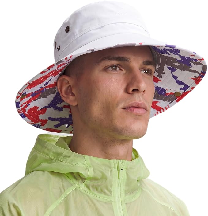 TOP-EX UVCoolix™ Cooling Touch Breathable UPF50+ Waterproof Wide Brim UV Protection Sun Hats Big Head XL XXL
