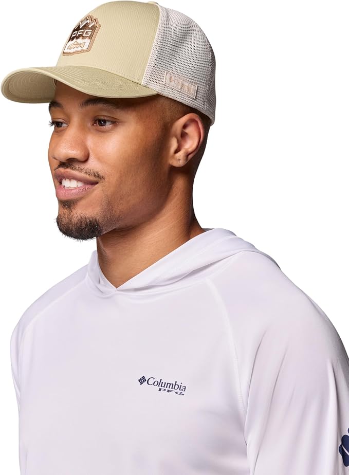 Columbia Unisex Adult PFG Patch Mesh Ball Cap