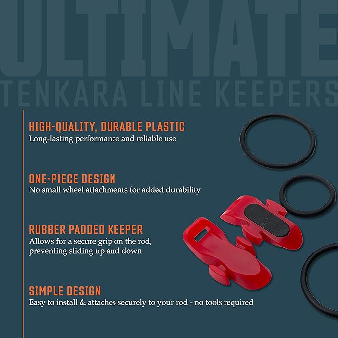 DRAGONtail Ultimate Tenkara Line Keepers (6 Pack)