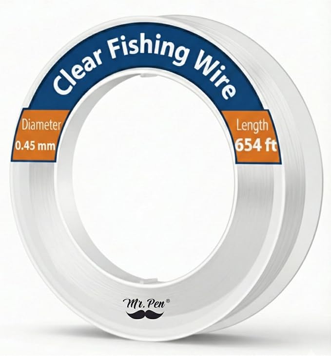 Mr. Pen- 218 Yard Nylon Fishing Line, String for Hanging
