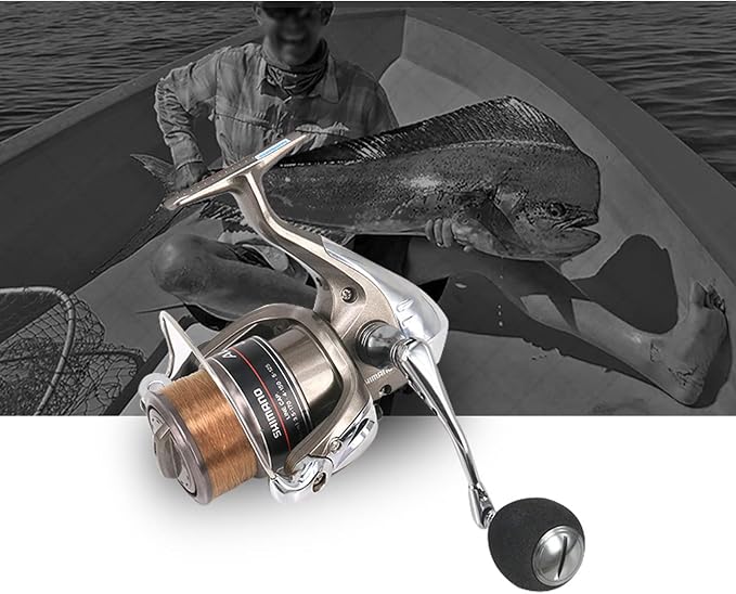 Fishing Reel Handle, Square Shaft Replacement Spinning Handle, EVA Reel Knob Power Handle Arm Grip