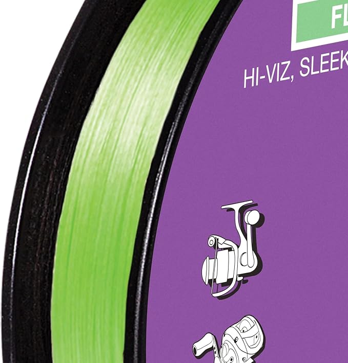 Seaguar Smackdown High Visibility Braided Fishing Line, Flash Green, Multiple Sizes