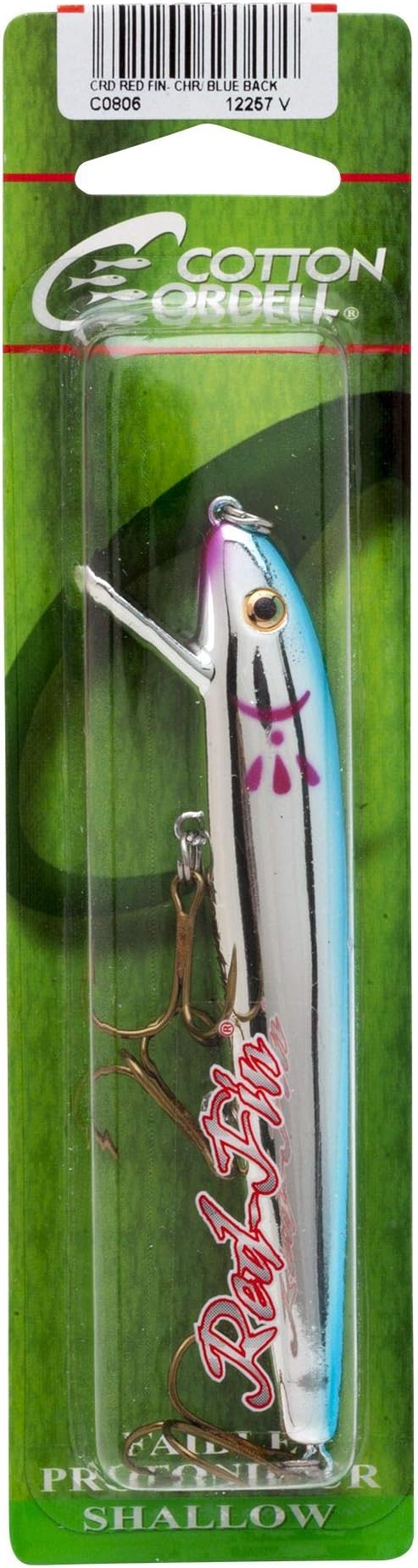 Cotton Cordell Red-Fin Crankbait Bass Fishing Lure