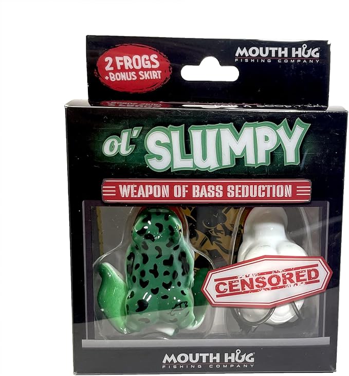 Ol’ Slumpy™ Topwater Frog (2-Pack) | Topwater frog lure