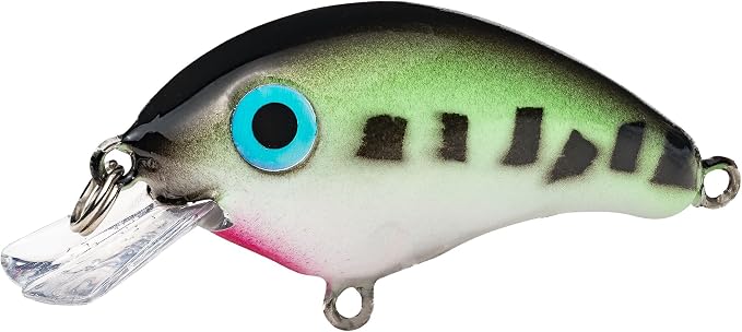Strike King Bitsy Pond Minnow Crankbait Fishing Lure, 3/32 oz, Irresistible to Fish