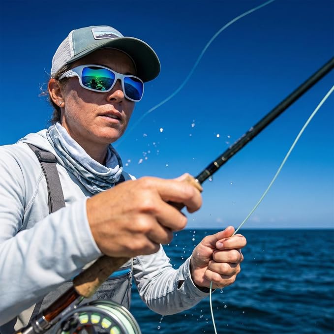 maivnz Floating Polarized Fishing Sunglasses for Men Women, Unsinkable UV400 Sports Glasses for Kayaking, Boating & Surfing