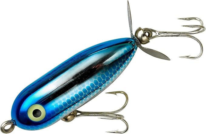 Heddon Torpedo Prop-Bait Topwater Fishing Lure with Spinner Action