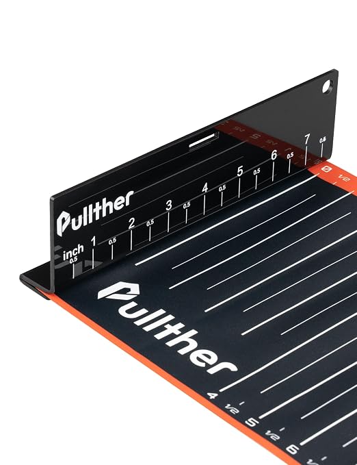 53in Fish Ruler,Fish Measuring Tape,Fishing Ruler with Bump Board,Waterproof Fishing Measurement Tool