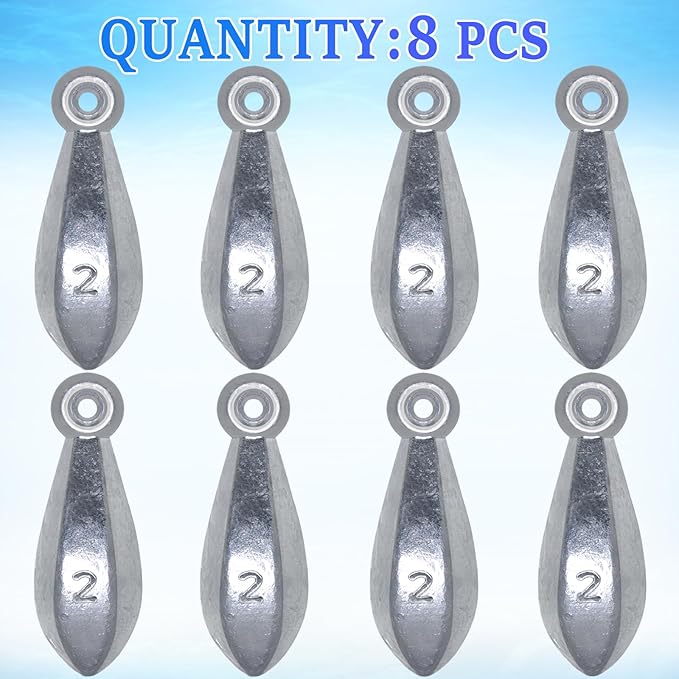 Fishing Weights Sinkers Bank Sinkers Ocean Saltwater Surf Fishing Gear Fishing Assortment 1oz 2oz 3oz 4oz 5oz