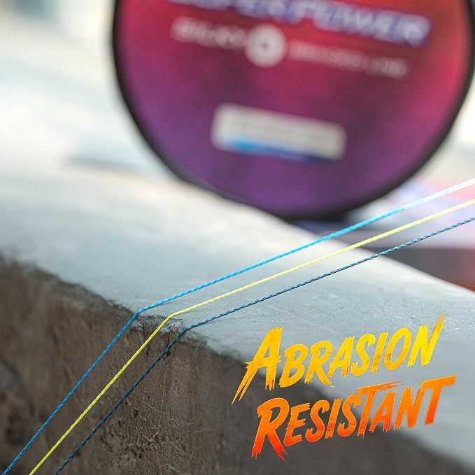 KastKing SuperPower Braided Fishing Line - Abrasion Resistant Braided Lines – Incredible Superline – Zero Stretch – Smaller Diameter – A Must-Have!