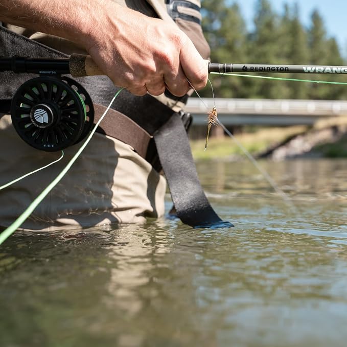 RIO Products Fluoroflex Strong Tippet, 100% Fluorocarbon Fly Fishing Tippet for Trout, Abrasion Resistant, Strong, & Knot Friendly, 100yd Guide Spool