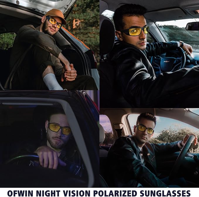 Polarized Sports Sunglasses for Men Women Unbreakable Frame Cycling Fishing Wrap Around Sunglasses UV400 Protection