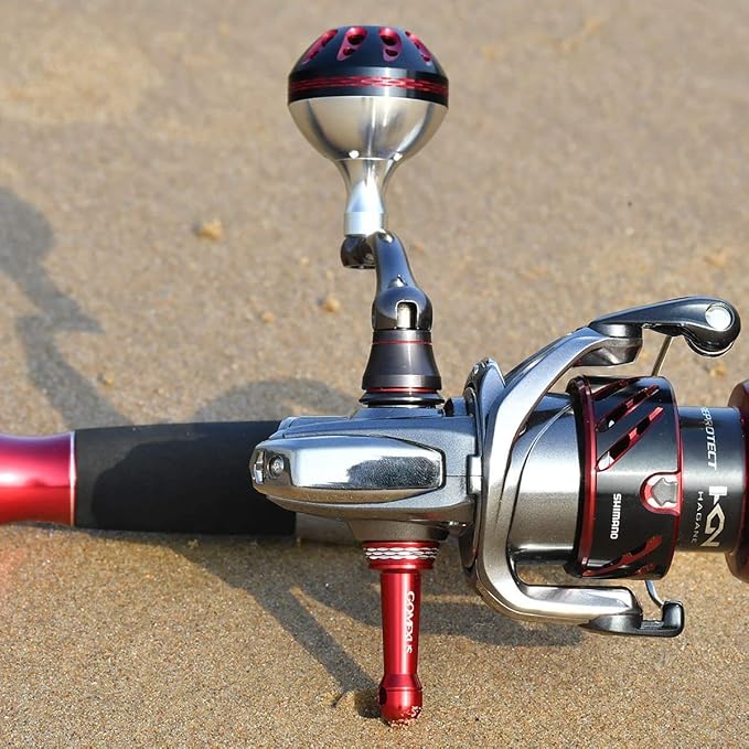 GOMEXUS Reel Stand Protect Reel from Rock Compatiable for Shimano Stradic Stella Vanford Daiwa Certate Exist Spinning Reel