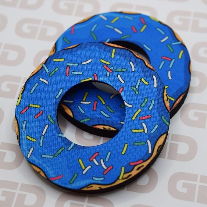 Doughnut Collection - Gripdonuts.com Premium MX BMX Dirt Bike Motorcycle Grip Donuts (13 Variations)