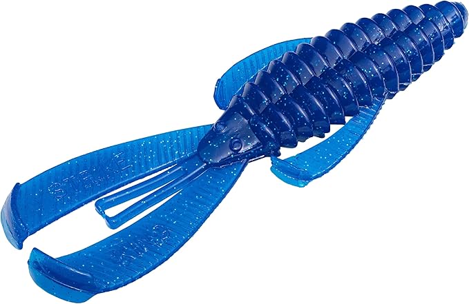 Strike King Rage Bug Fishing Lure, Soft Plastic Grub, Unique Design, Subtle Action